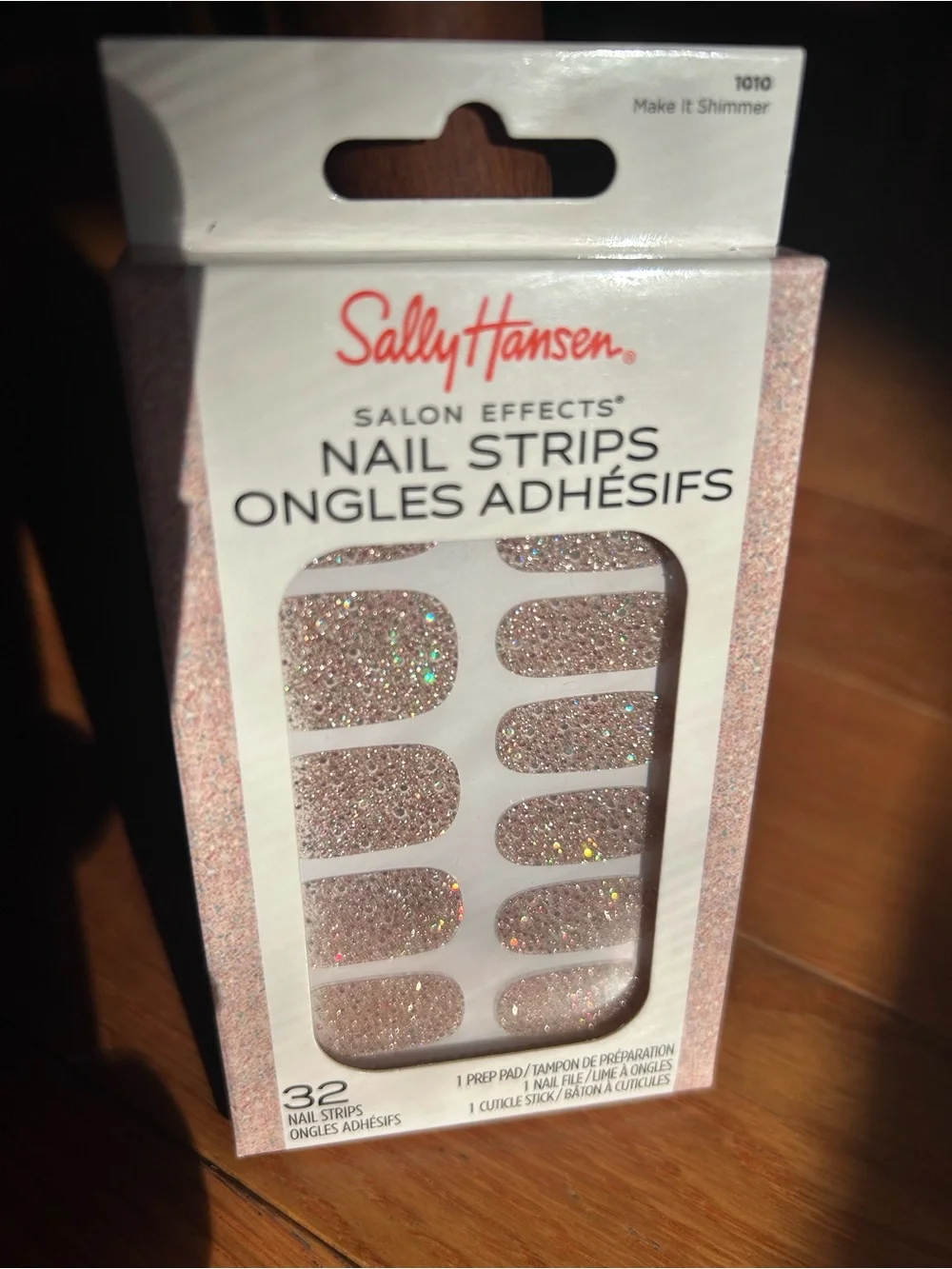 Sally Hansen Salon Effects Nail Strips - Assorted Pink, Teal, White & Glitter